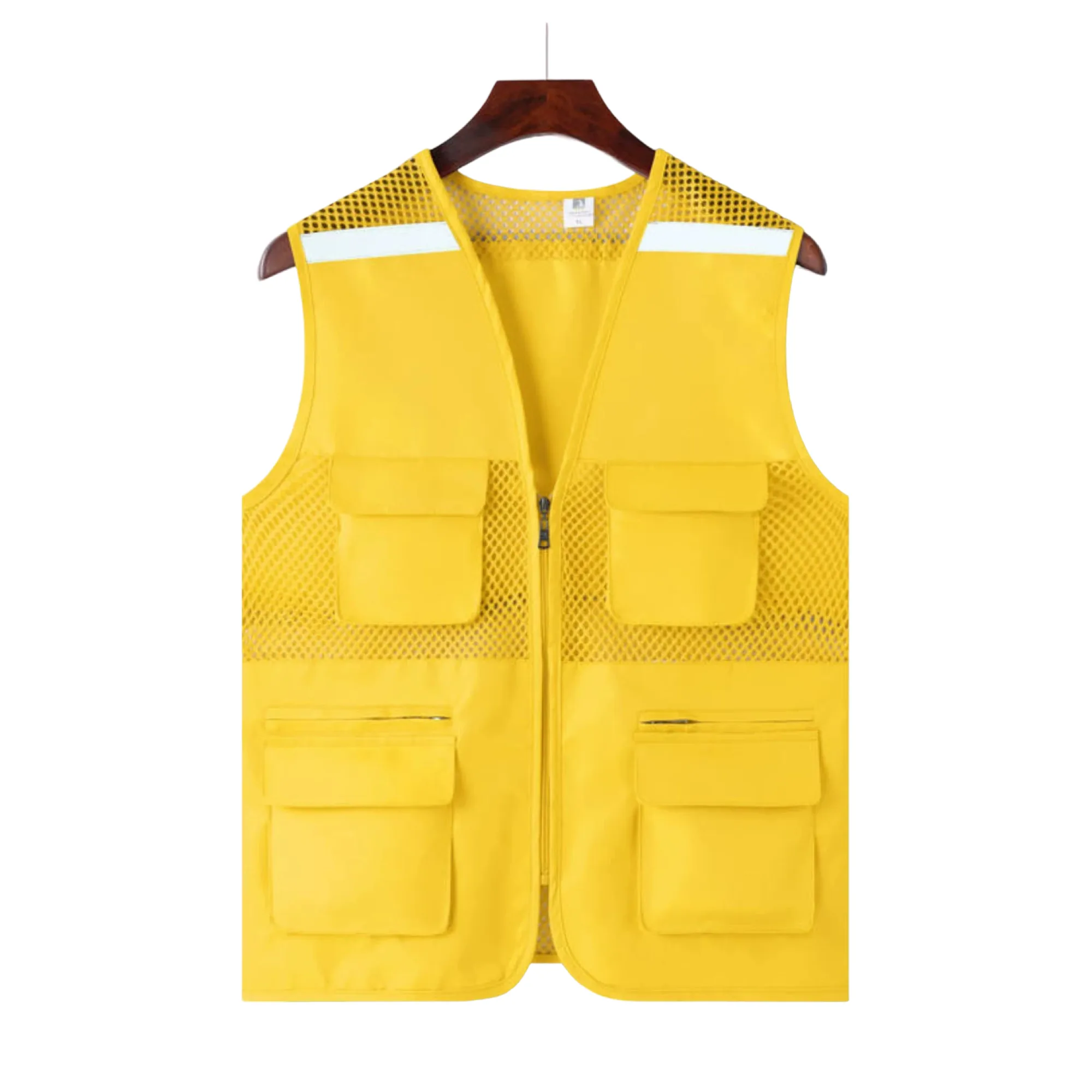 Reflective Mesh Safety Vest with Multi-Pockets thumbnail 11