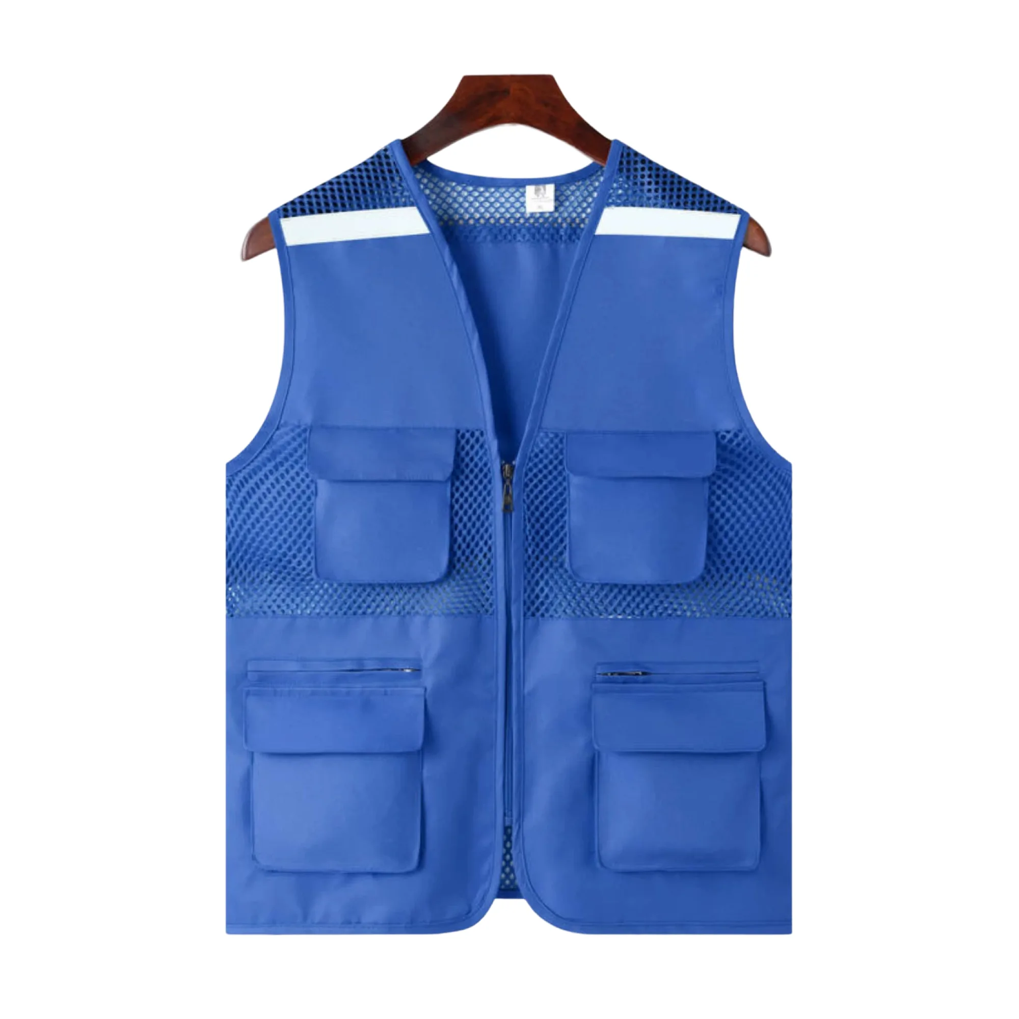 Reflective Mesh Safety Vest with Multi-Pockets thumbnail 10