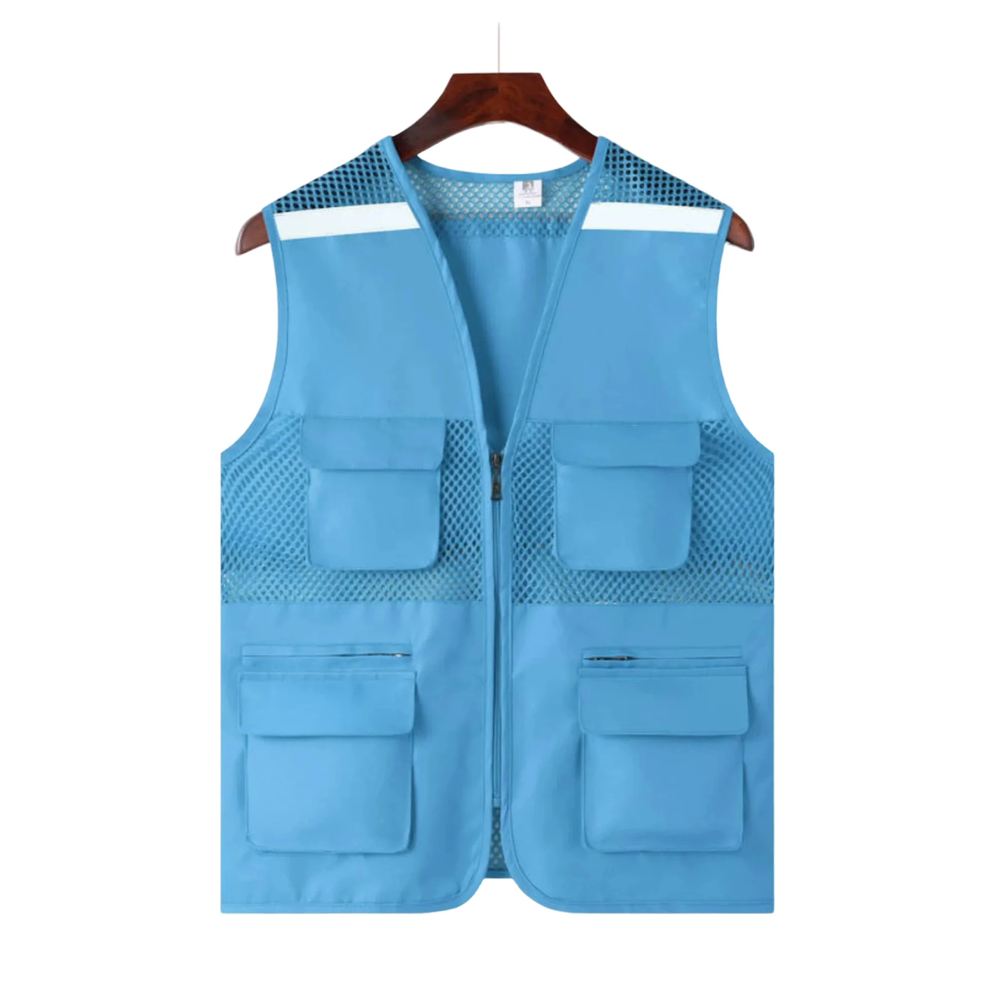 Reflective Mesh Safety Vest with Multi-Pockets thumbnail 9