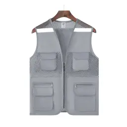 Reflective Mesh Safety Vest with Multi-Pockets thumbnail 1