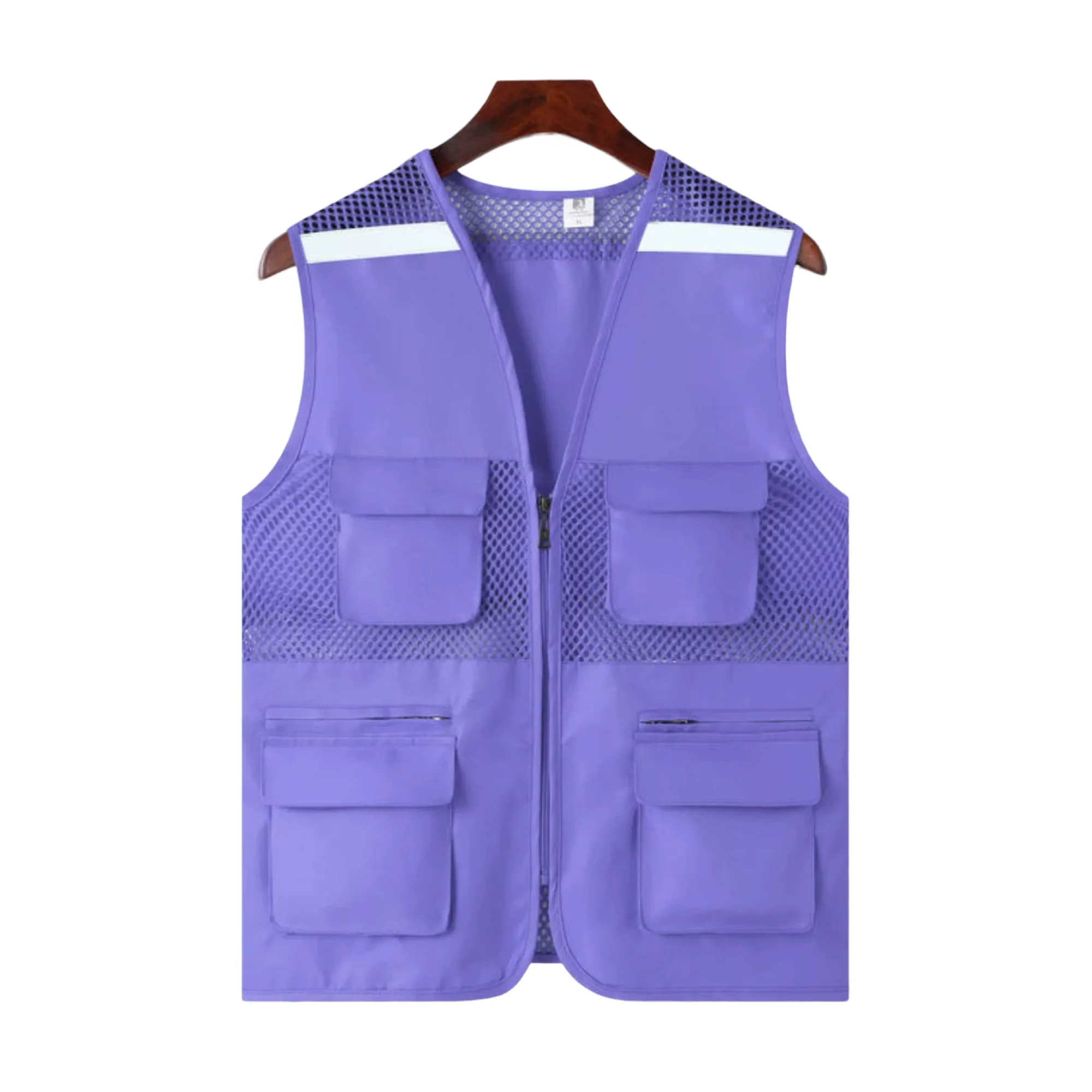 Reflective Mesh Safety Vest with Multi-Pockets thumbnail 7