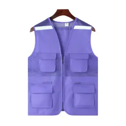 Reflective Mesh Safety Vest with Multi-Pockets thumbnail 7