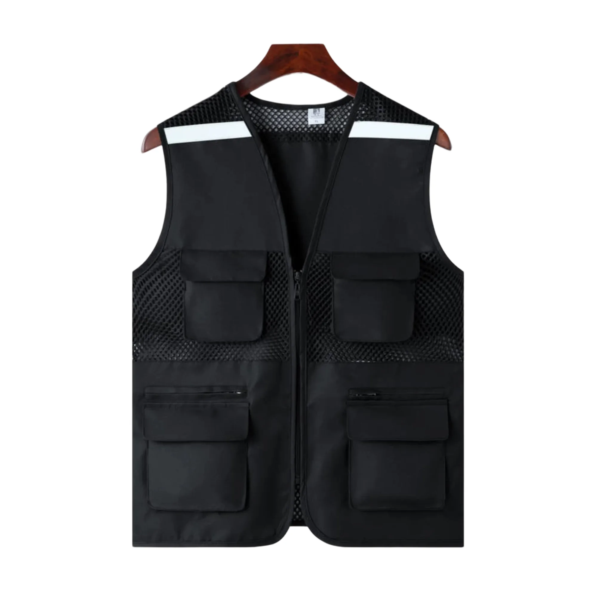 Reflective Mesh Safety Vest with Multi-Pockets thumbnail 5
