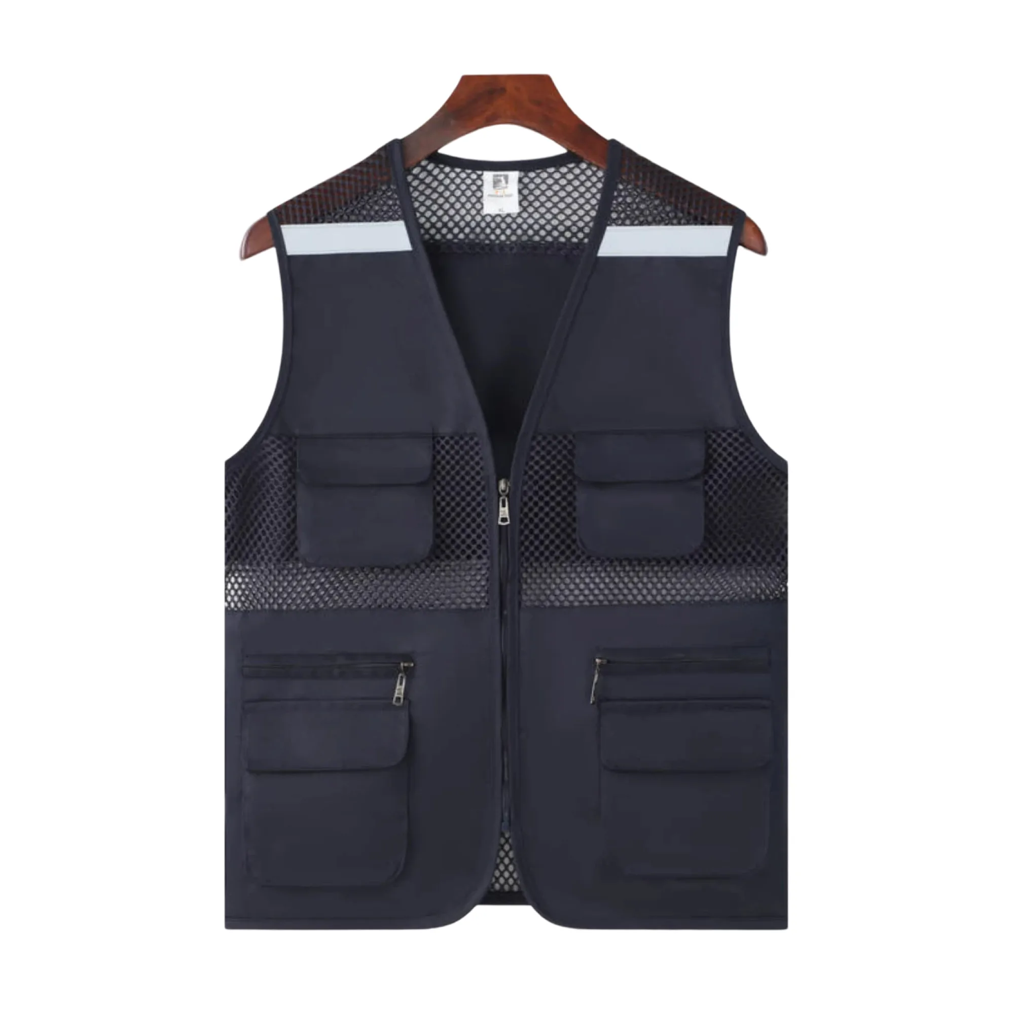 Reflective Mesh Safety Vest with Multi-Pockets thumbnail 14