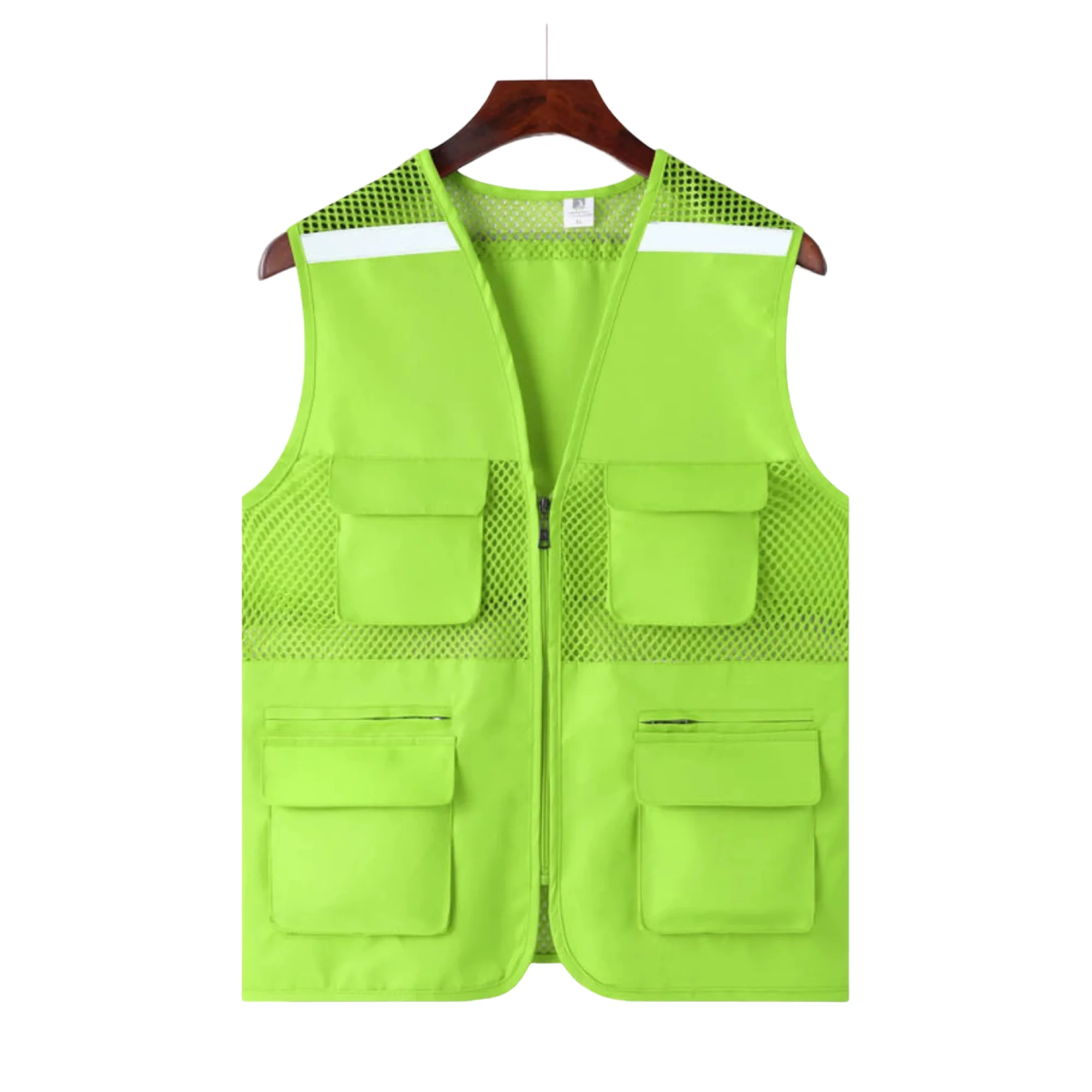 Reflective Mesh Safety Vest with Multi-Pockets thumbnail 12