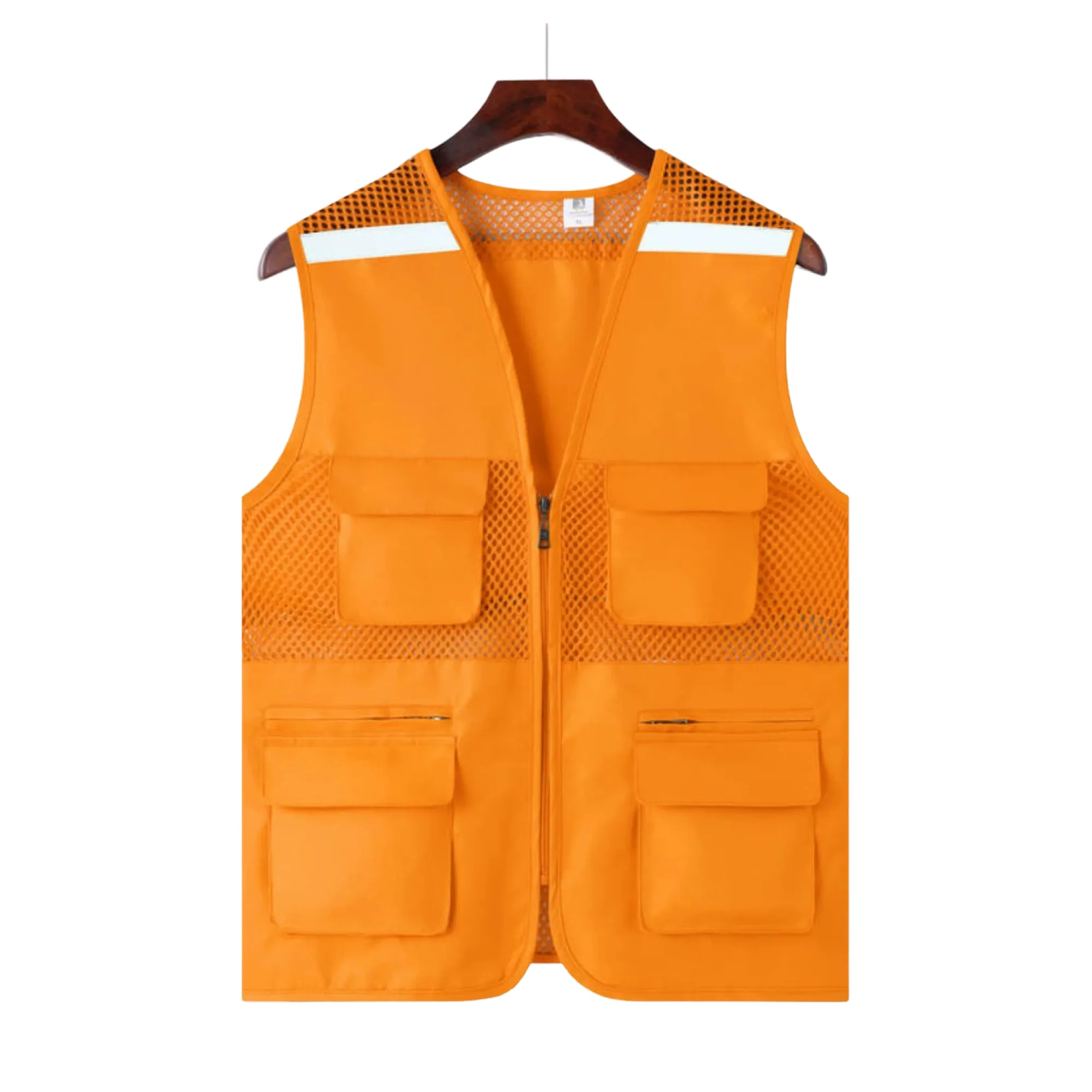Reflective Mesh Safety Vest with Multi-Pockets thumbnail 8