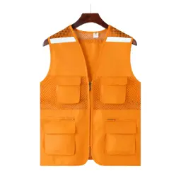 Reflective Mesh Safety Vest with Multi-Pockets thumbnail 8