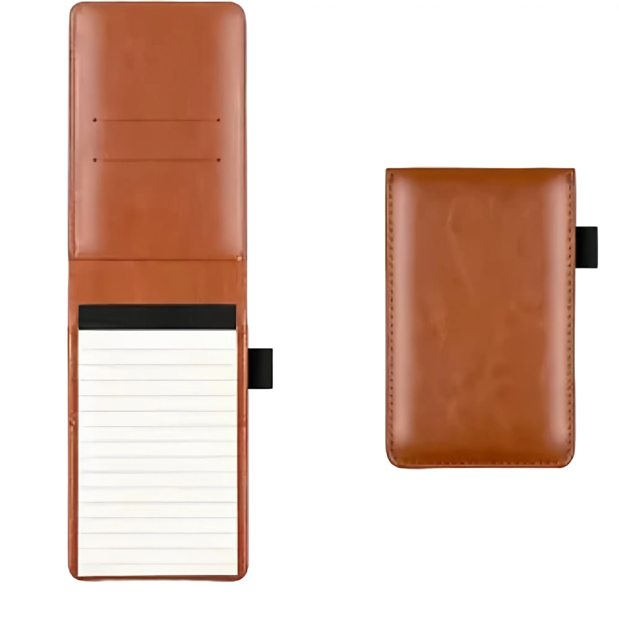 A7 PU Leather Ring-Binder Pocket Notebook with Metal Pen thumbnail 5