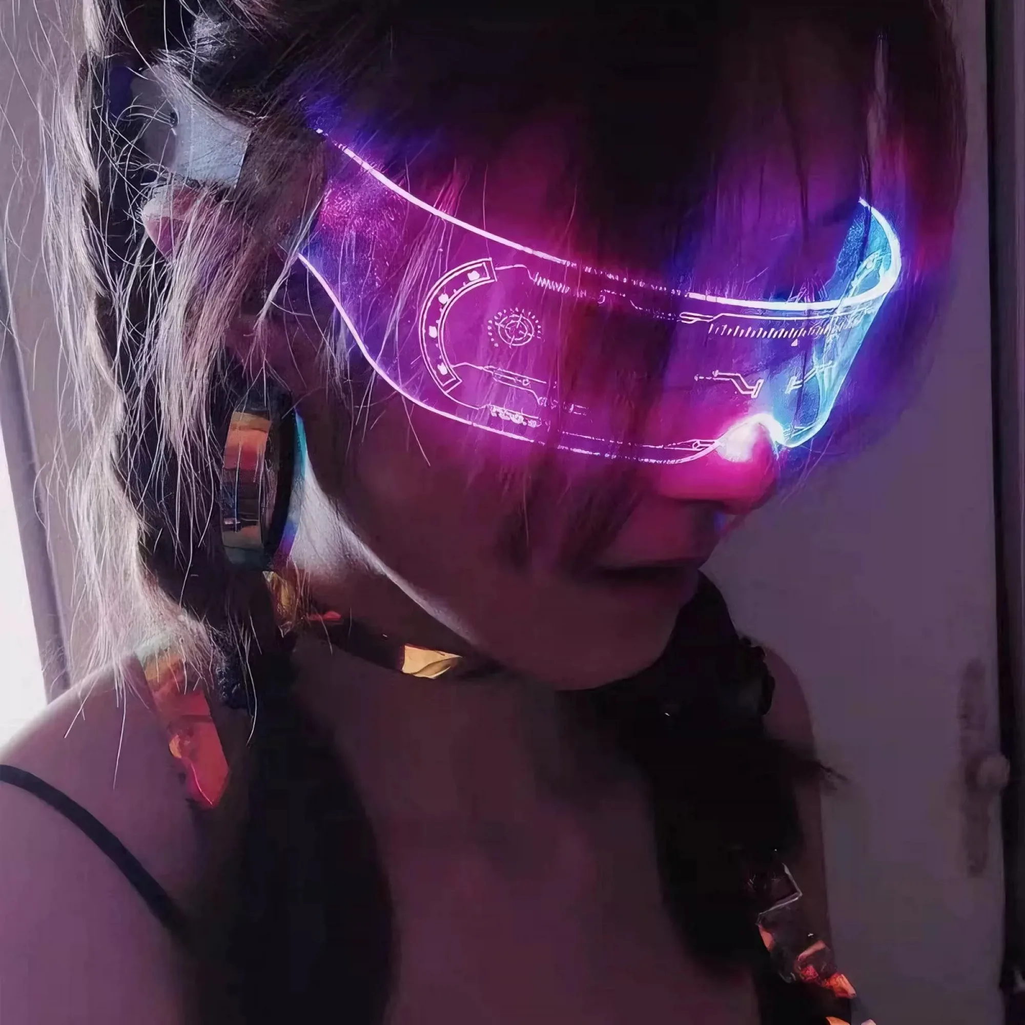 LED Glow Glasses with Seven-Color Lighting thumbnail 3