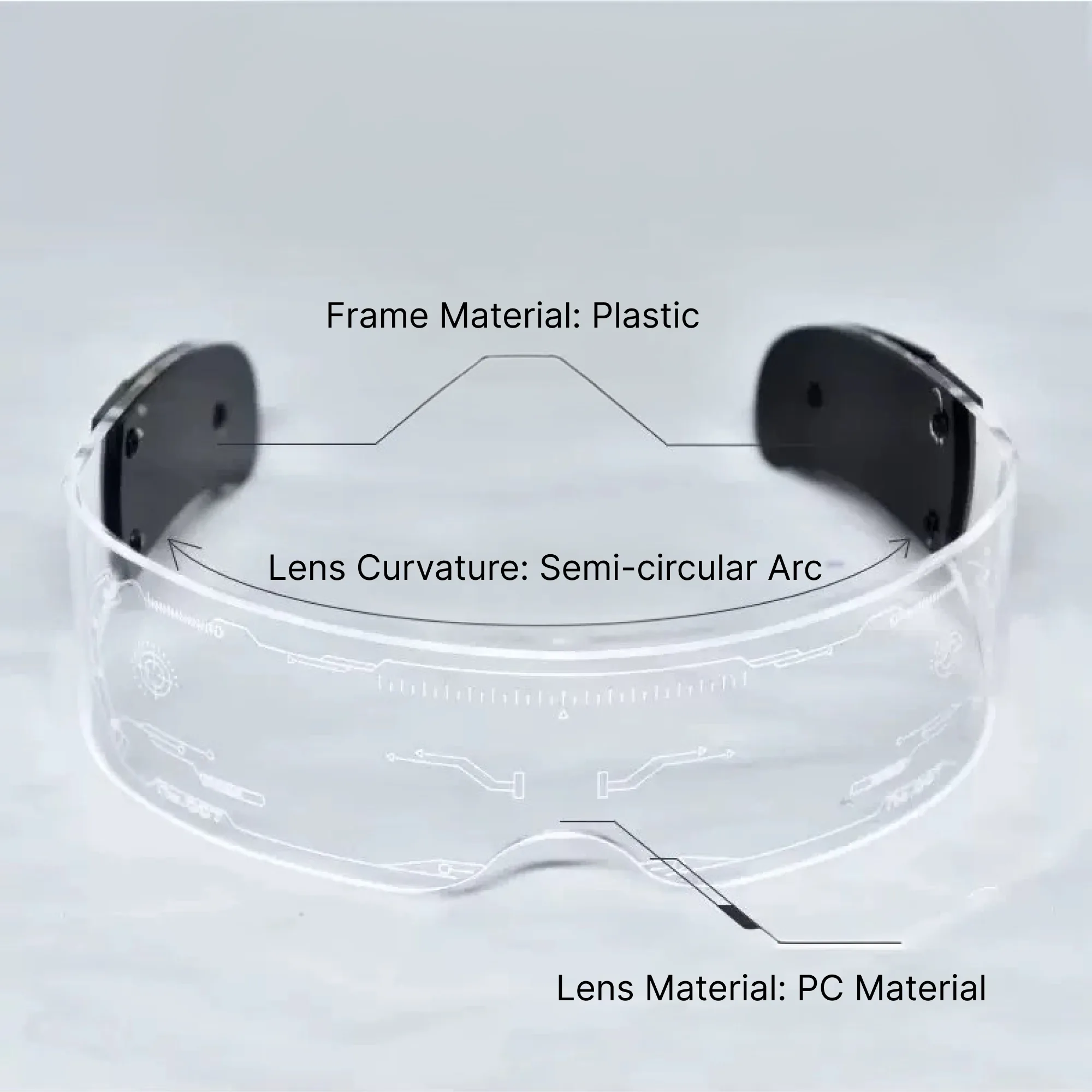 LED Glow Glasses with Seven-Color Lighting thumbnail 4