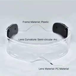 LED Glow Glasses with Seven-Color Lighting thumbnail 4