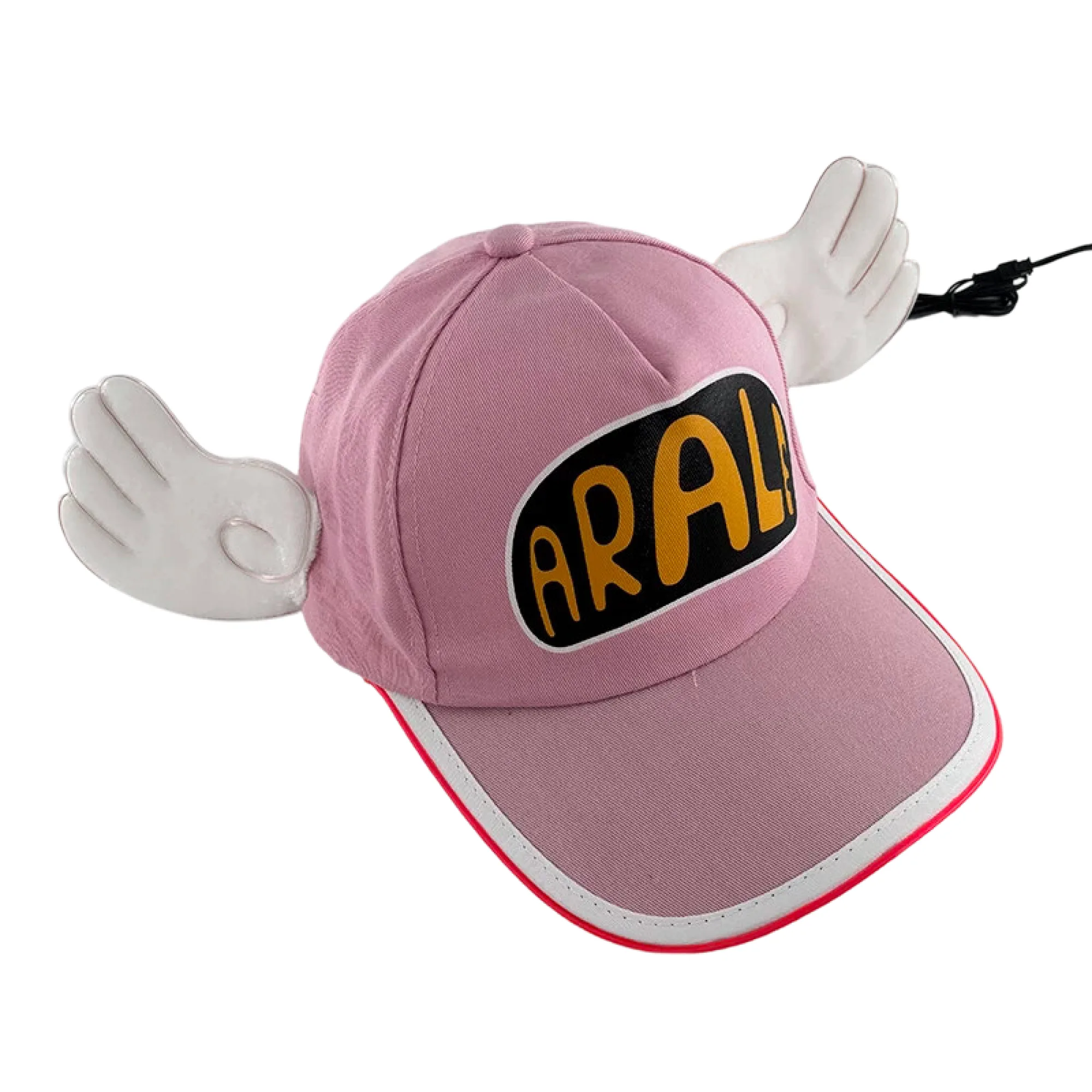 LED Light-up Arale Angel Wing Baseball Cap thumbnail 3