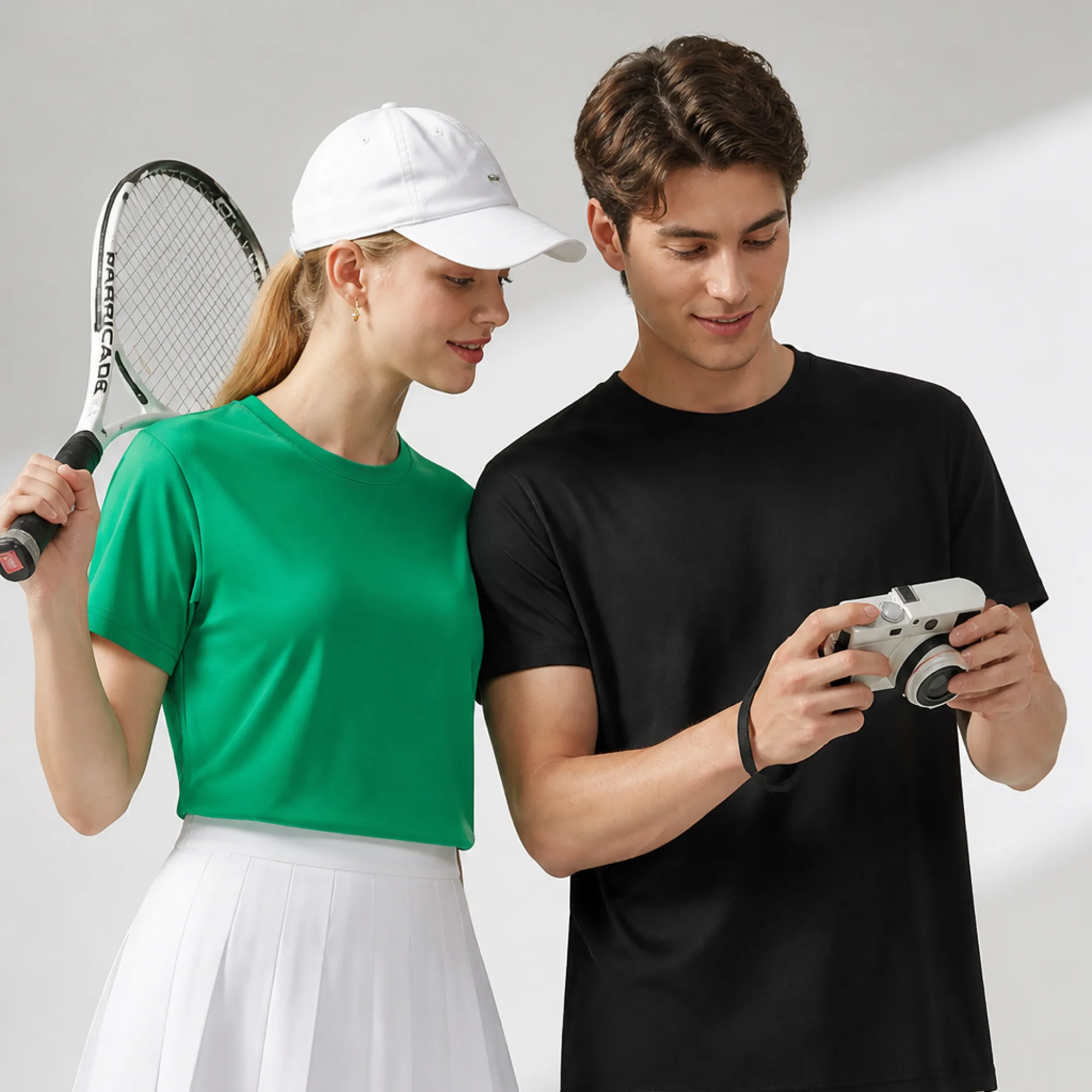 Ice Silk Quick-Dry Short-Sleeve T-Shirt