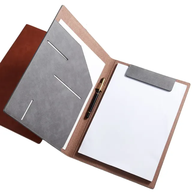 A4 Magnetic Clip Folder with Document Storage