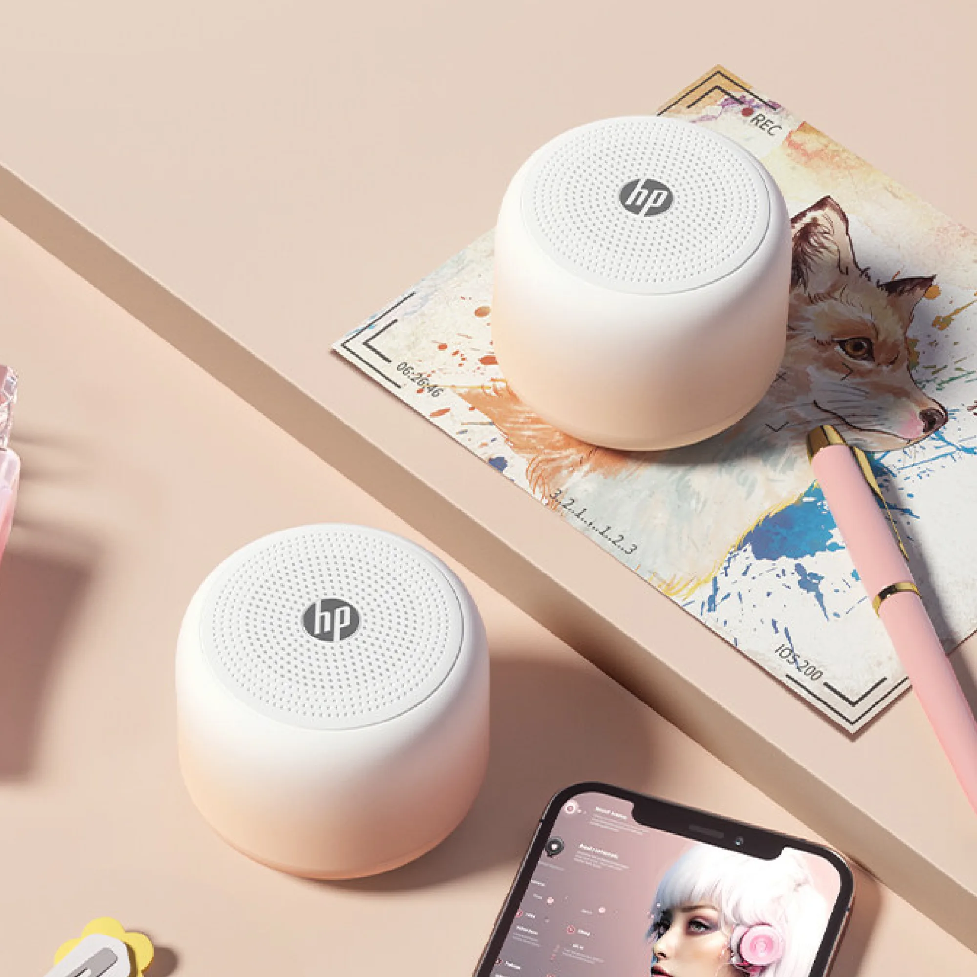 HP BTS07 Mini Bluetooth Speaker thumbnail 6