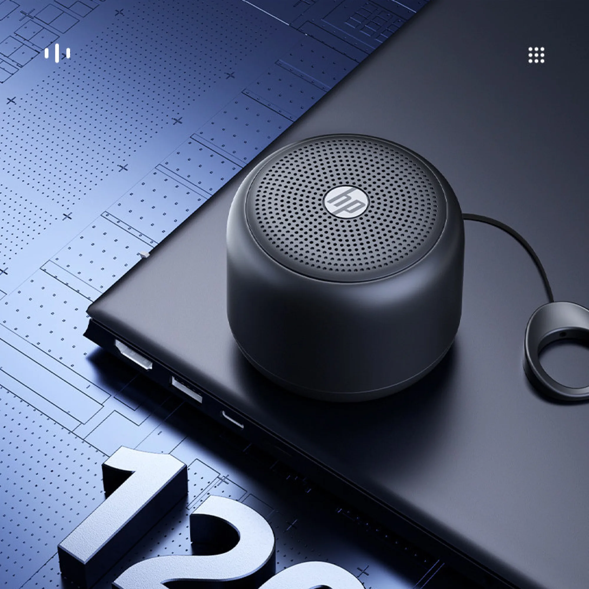 HP BTS07 Mini Bluetooth Speaker thumbnail 7