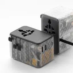 TEGIC 70W Universal Travel Adapter with Retractable Cable thumbnail 1