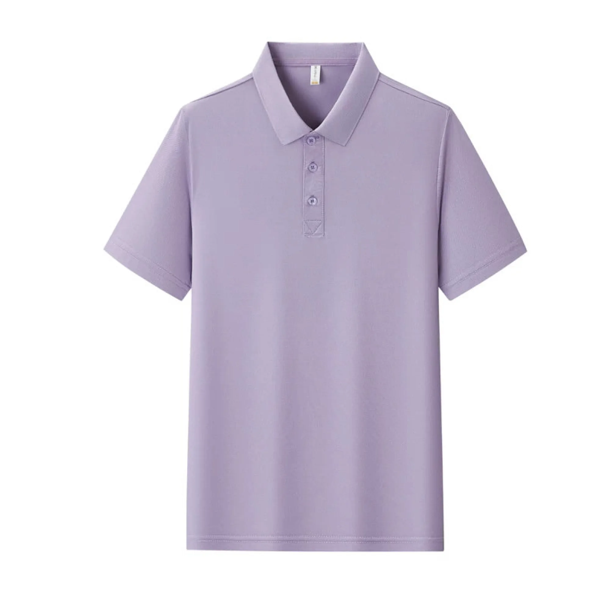 Ice Silk Polo Shirts with Turn-Down Collar, Short Sleeve, Multiple Styles thumbnail 30