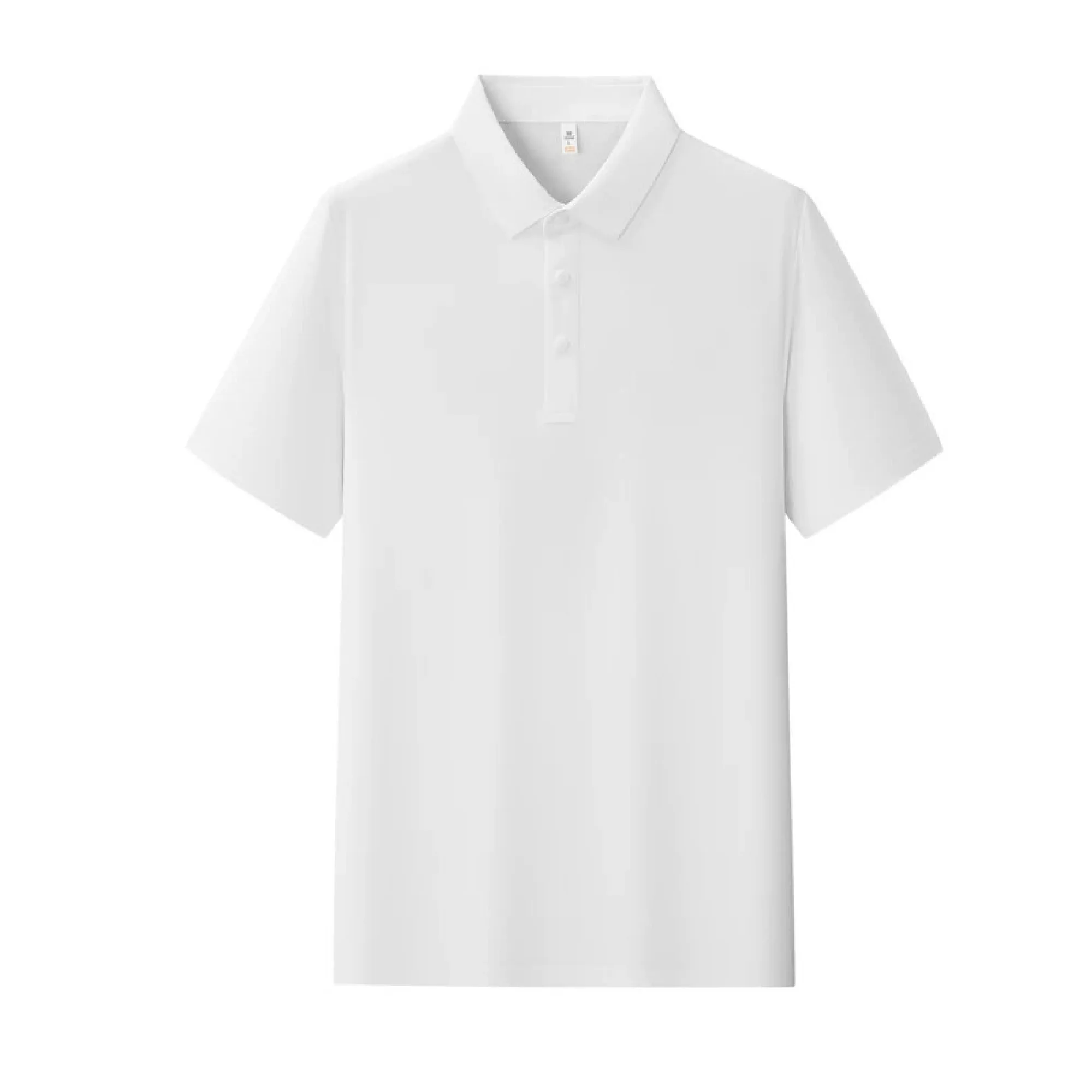 Ice Silk Polo Shirts with Turn-Down Collar, Short Sleeve, Multiple Styles thumbnail 19