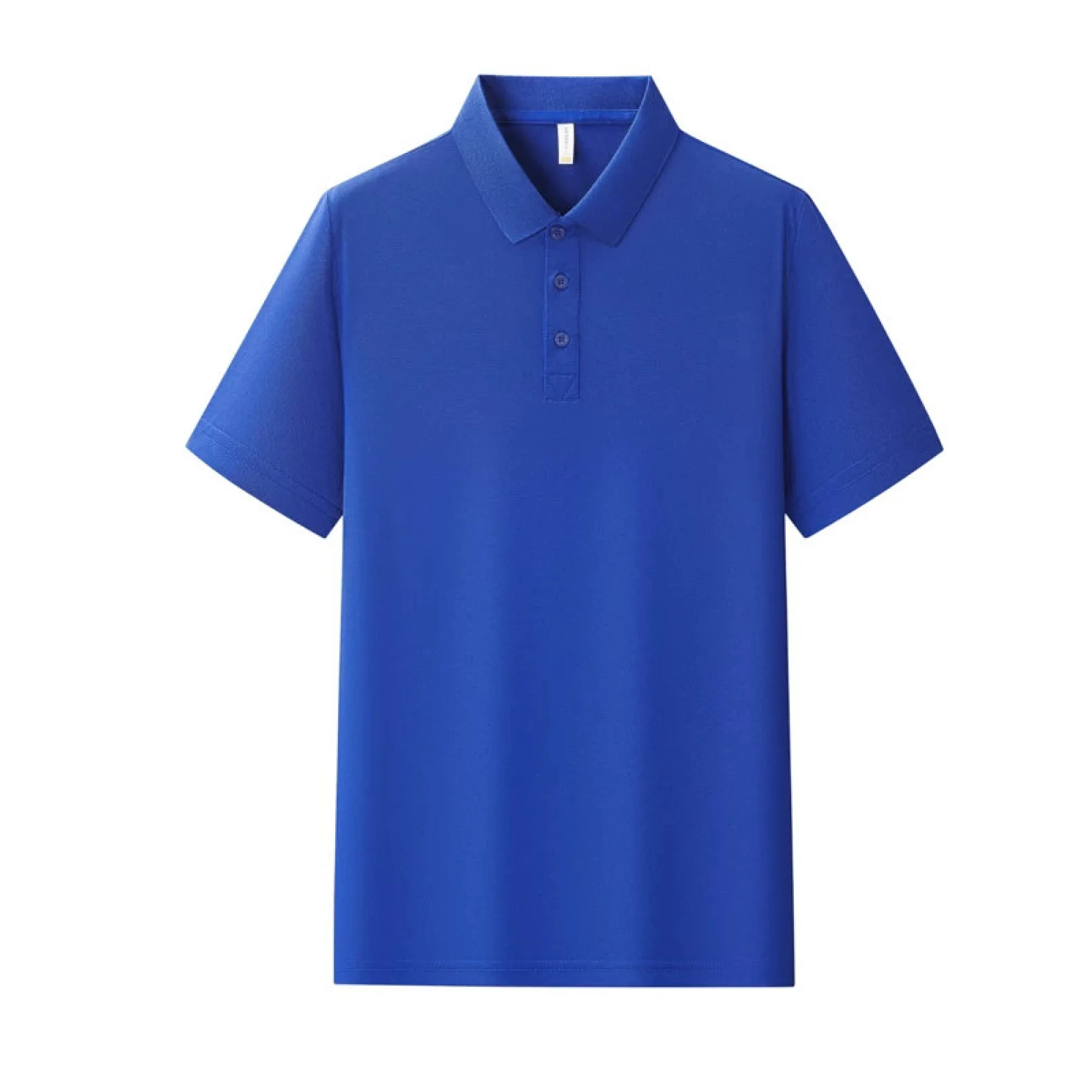 Ice Silk Polo Shirts with Turn-Down Collar, Short Sleeve, Multiple Styles thumbnail 28