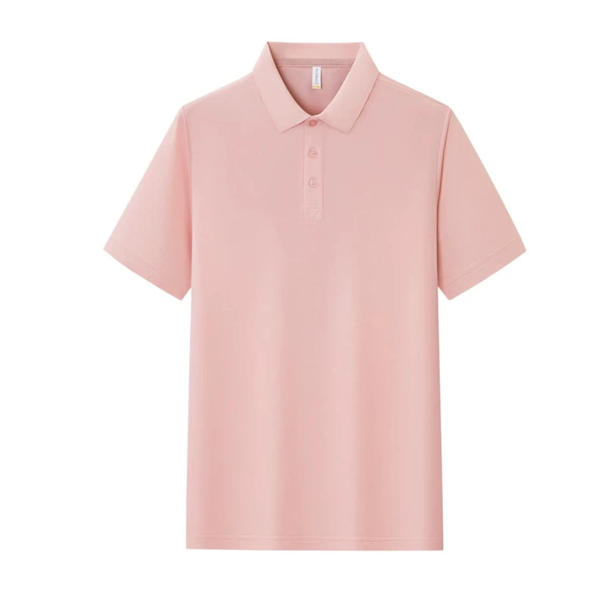 Ice Silk Polo Shirts with Turn-Down Collar, Short Sleeve, Multiple Styles thumbnail 12