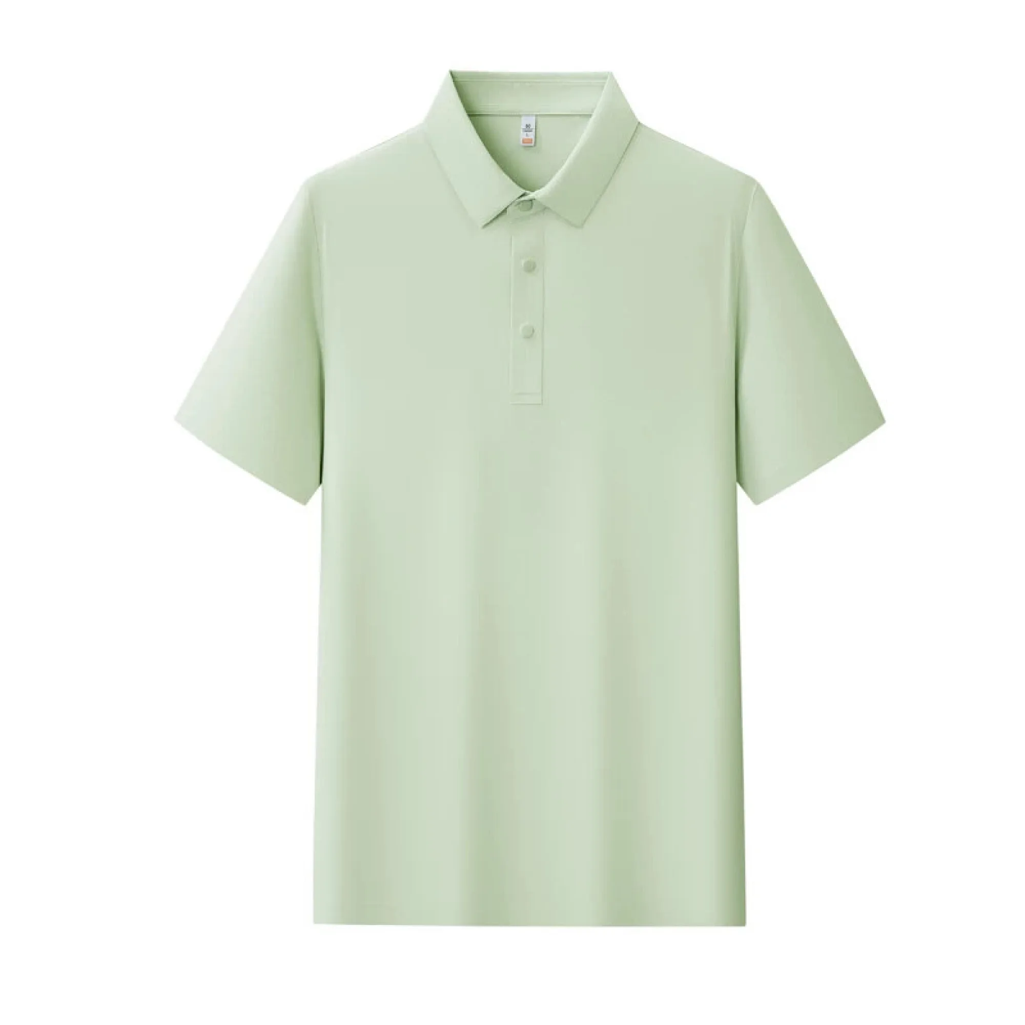 Ice Silk Polo Shirts with Turn-Down Collar, Short Sleeve, Multiple Styles thumbnail 17