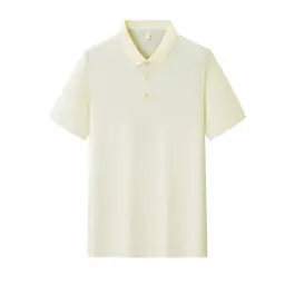 Ice Silk Polo Shirts with Turn-Down Collar, Short Sleeve, Multiple Styles thumbnail 29