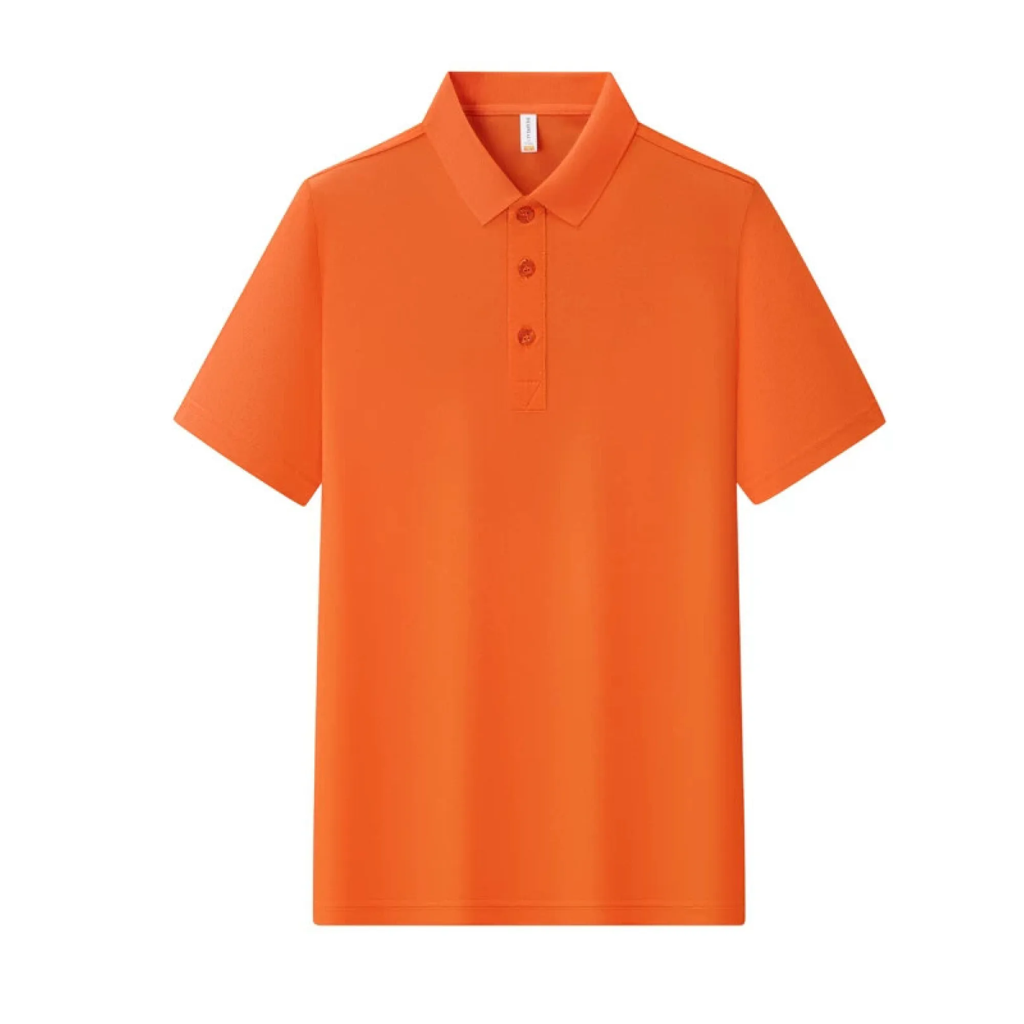 Ice Silk Polo Shirts with Turn-Down Collar, Short Sleeve, Multiple Styles thumbnail 31