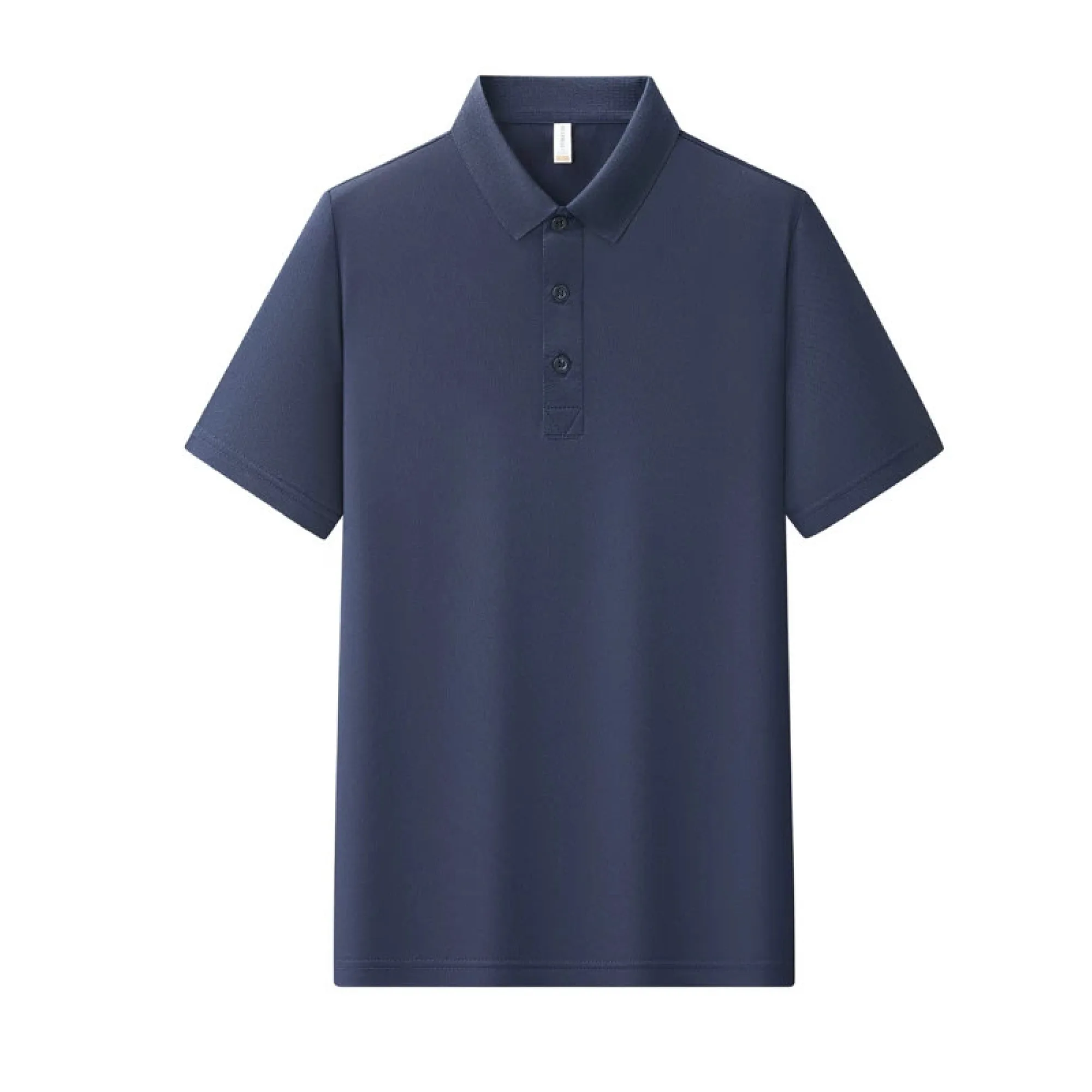 Ice Silk Polo Shirts with Turn-Down Collar, Short Sleeve, Multiple Styles thumbnail 32