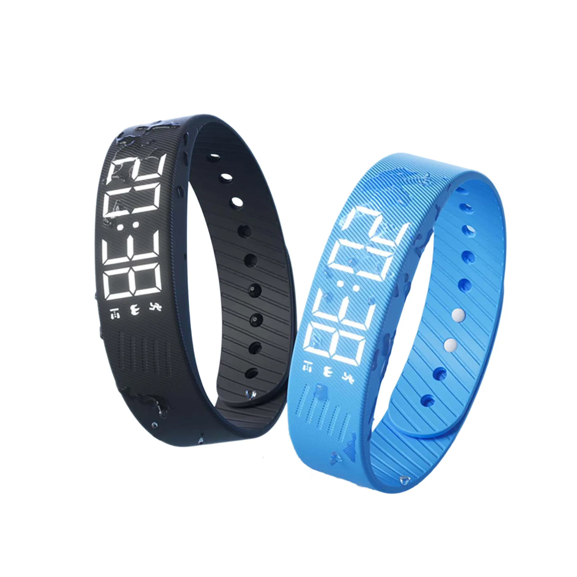 Multifunctional Sports Wristband Watch with Digital Display and Vibration Alarm