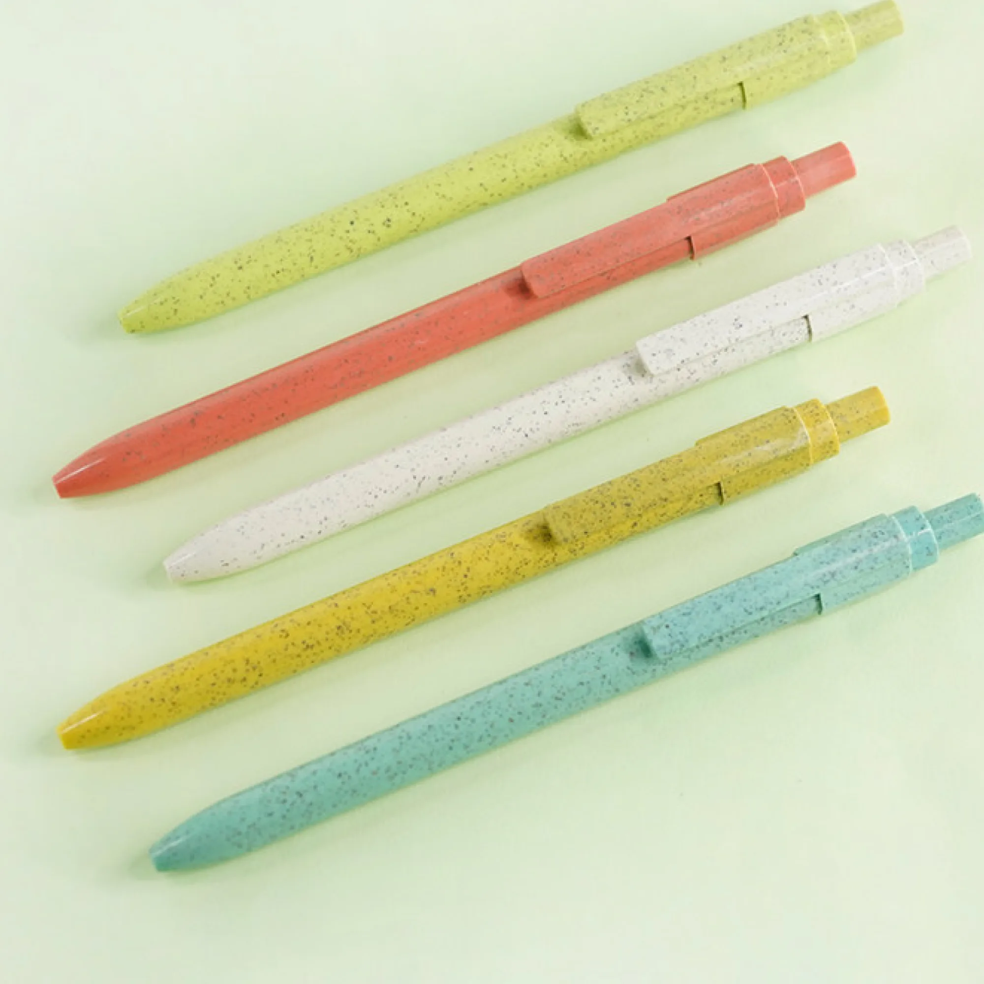 Maggie Wheat Straw Eco-Friendly Retractable Gel Pen