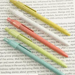 Maggie Wheat Straw Eco-Friendly Retractable Gel Pen thumbnail 5