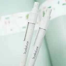 Maggie Wheat Straw Eco-Friendly Retractable Gel Pen thumbnail 6
