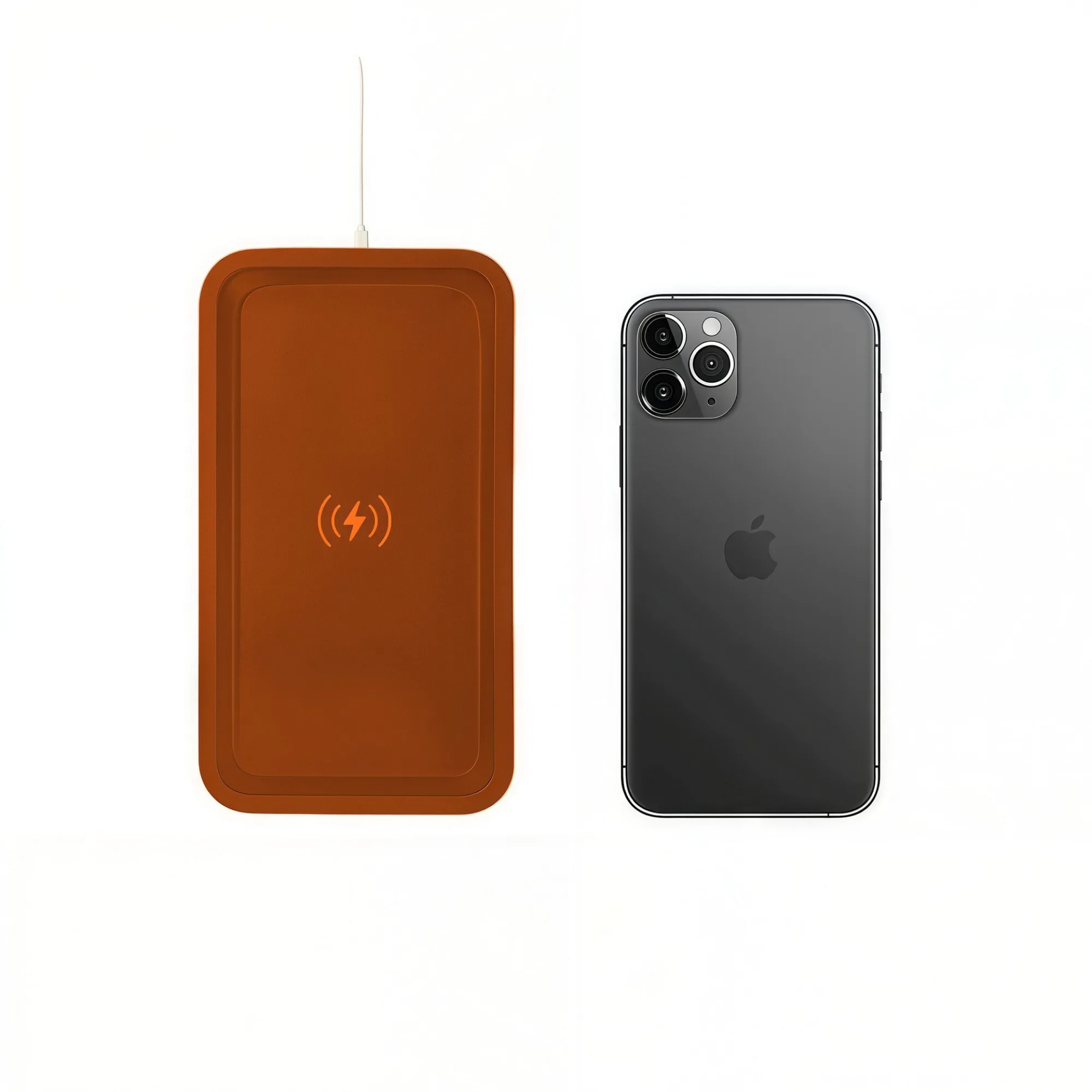 PU Leather Car Wireless Charger 15W thumbnail 9