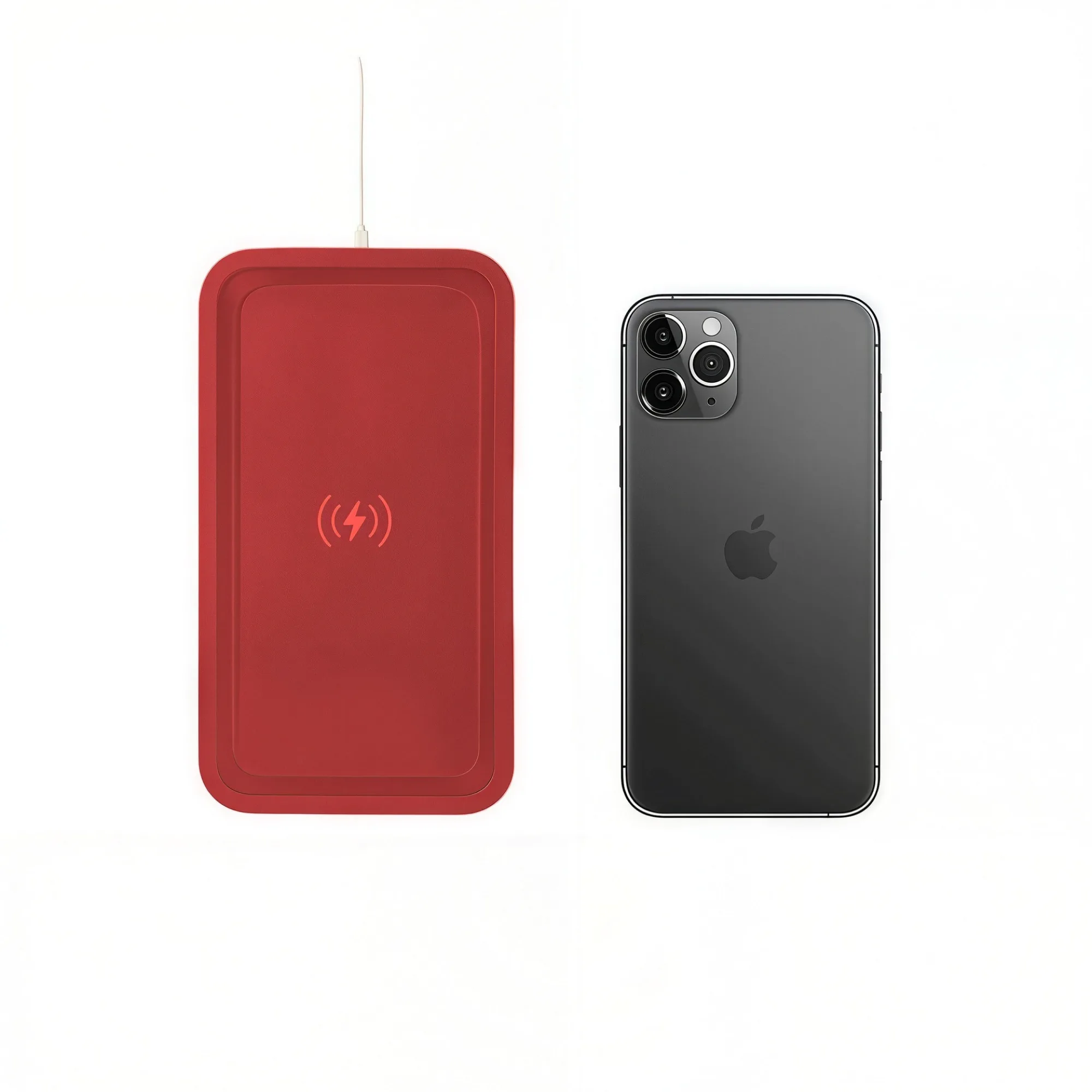 PU Leather Car Wireless Charger 15W thumbnail 5