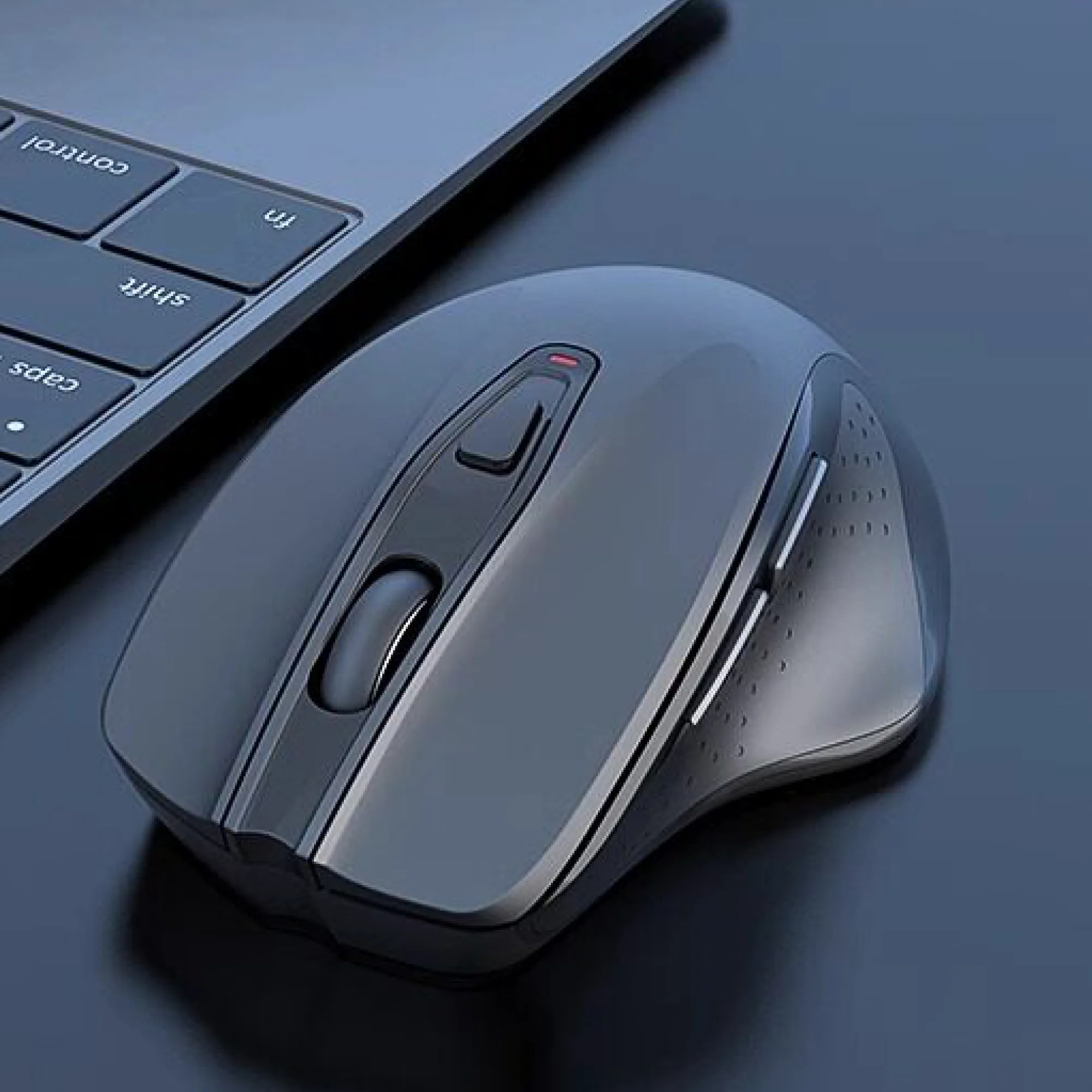 Wireless Mouse with 2.4GHz/Bluetooth, 800-2400 DPI, 6 Buttons thumbnail 3