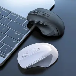 Wireless Mouse with 2.4GHz/Bluetooth, 800-2400 DPI, 6 Buttons thumbnail 1