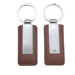 Leather Keychain with Metal Key Ring thumbnail 8