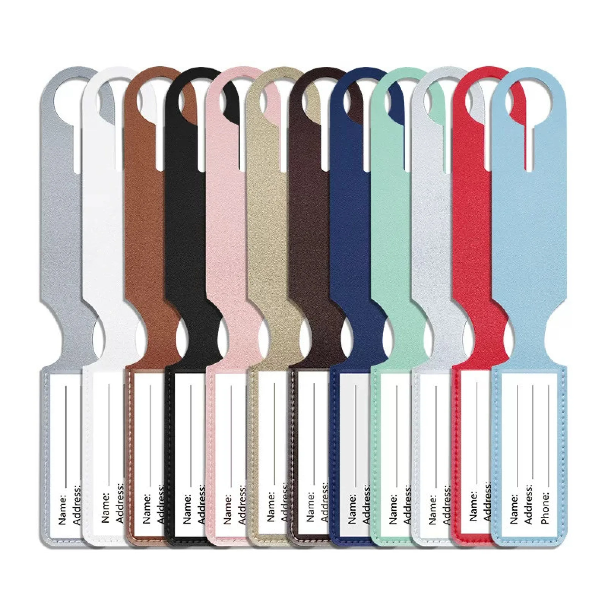 PU Luggage Tag