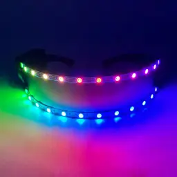 LED Light-Up Performance Gloves and Half-Arc Glasses thumbnail 14
