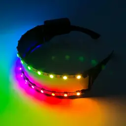 LED Light-Up Performance Gloves and Half-Arc Glasses thumbnail 18