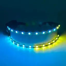 LED Light-Up Performance Gloves and Half-Arc Glasses thumbnail 13
