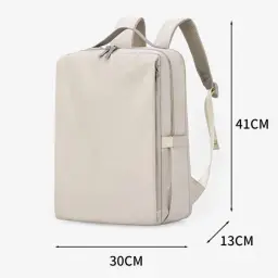 Canvas Laptop Backpack with Multiple Compartments thumbnail 7