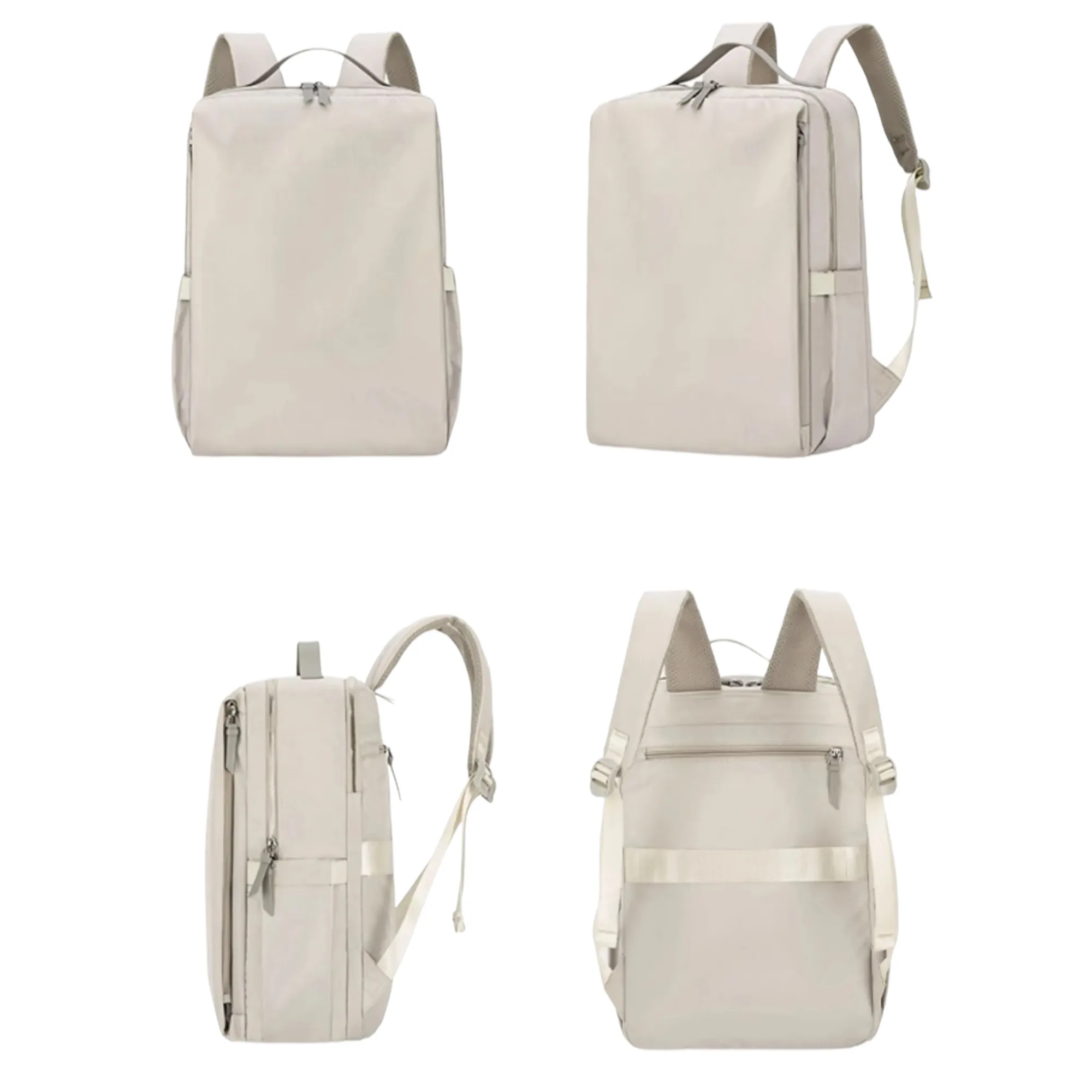 Canvas Laptop Backpack with Multiple Compartments thumbnail 4