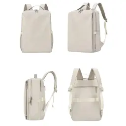 Canvas Laptop Backpack with Multiple Compartments thumbnail 4