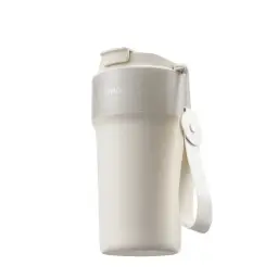 HOLOHOLO Portable Insulated Coffee Cup with Dual-Drink Lid, 500ML, Stainless Steel thumbnail 1