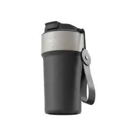 HOLOHOLO Portable Insulated Coffee Cup with Dual-Drink Lid, 500ML, Stainless Steel thumbnail 2