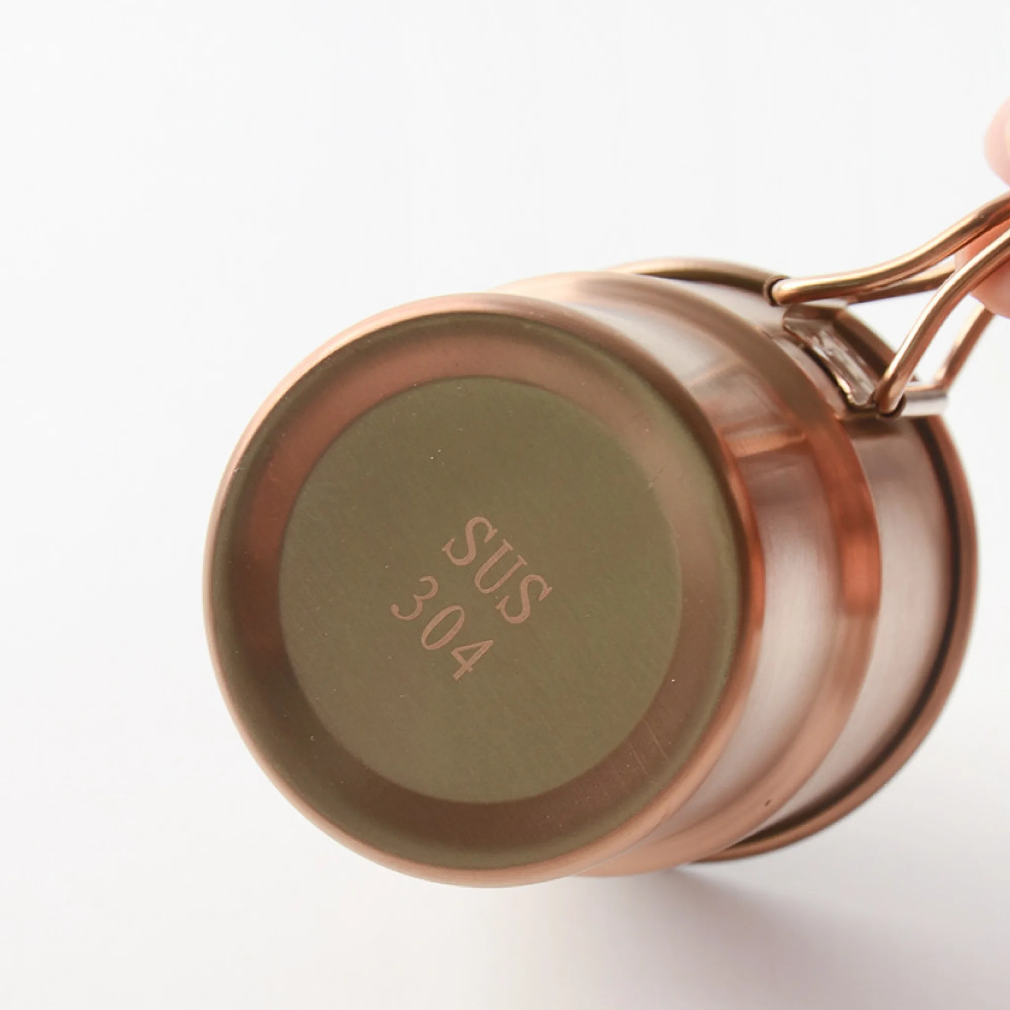 304 Stainless Steel Folding Cup with Handle thumbnail 4