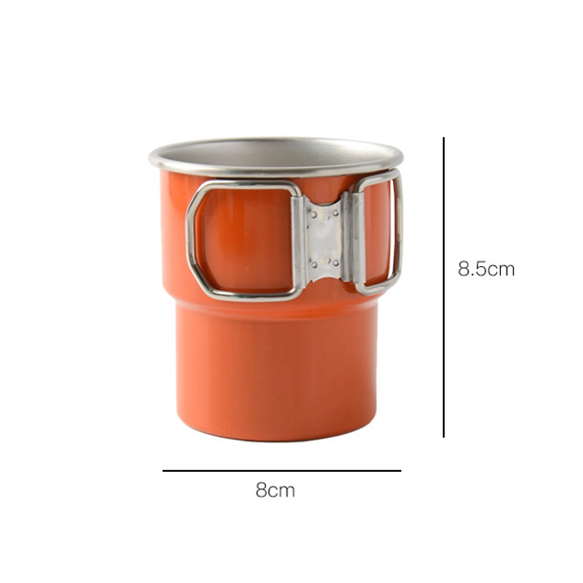 304 Stainless Steel Folding Cup with Handle thumbnail 5