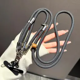Adjustable Three-Way Phone Lanyard with Detachable Clips thumbnail 9
